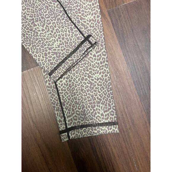 Adam Selman Sport Micro Leopard Hi-Rise Workout Leggings NWT Size Small Nylon - Picture 3 of 8